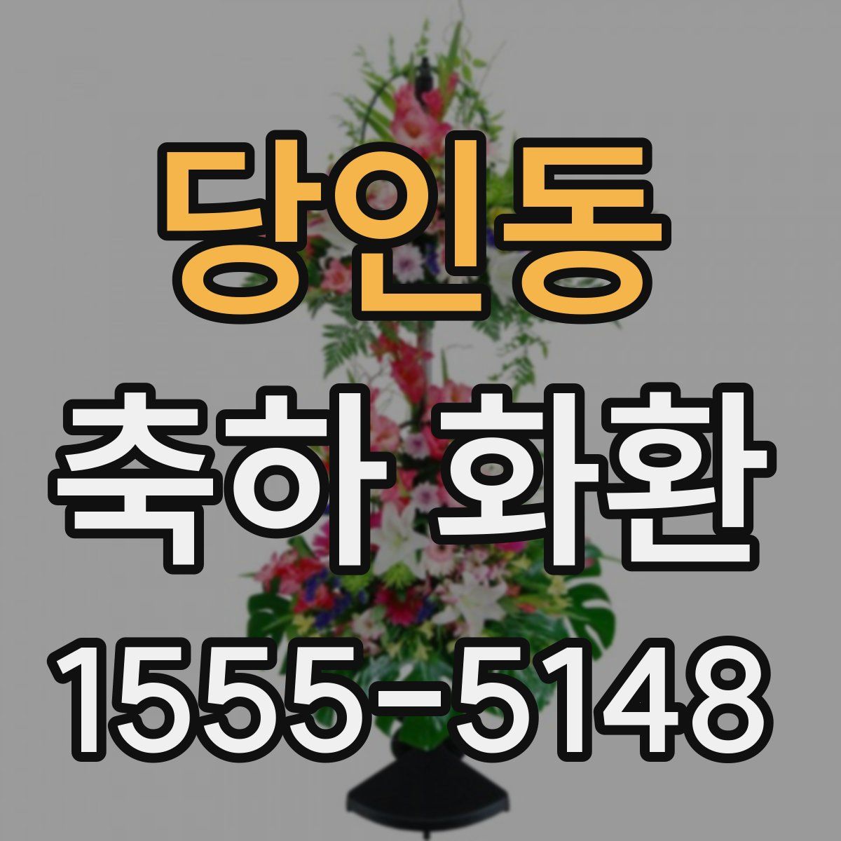 당인동 축하 화환