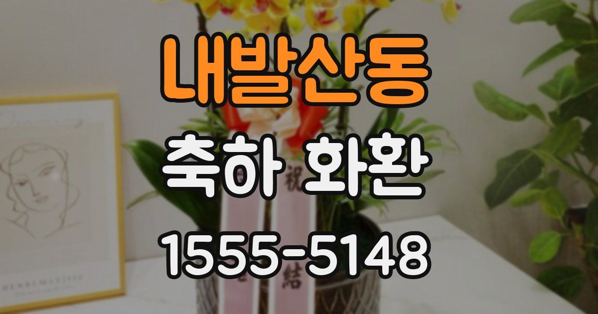 내발산동 축하 화환