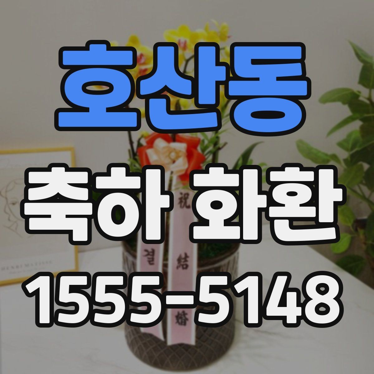 호산동 축하 화환 행사 분위기를 살리는 선택