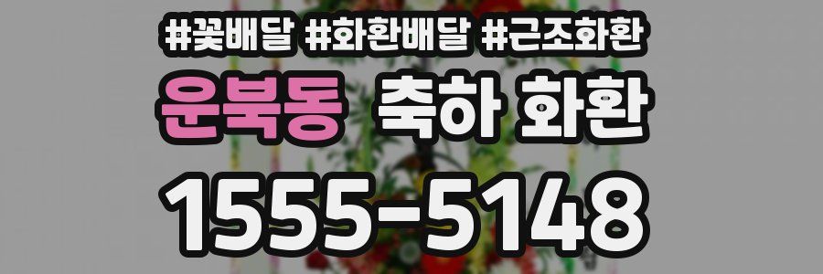 운북동 축하 화환