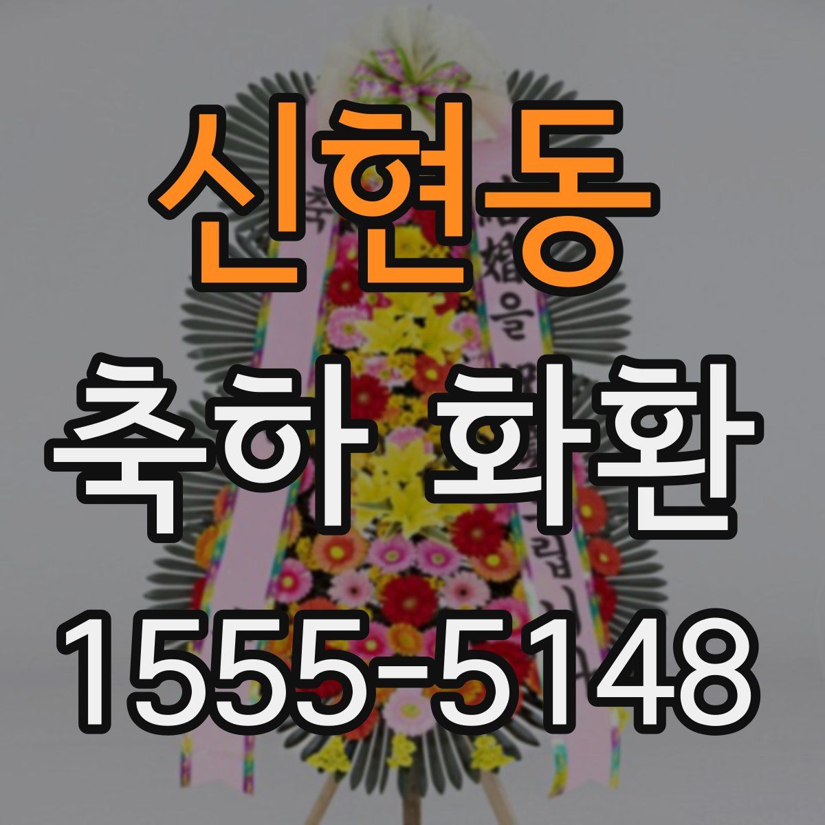 신현동 축하 화환