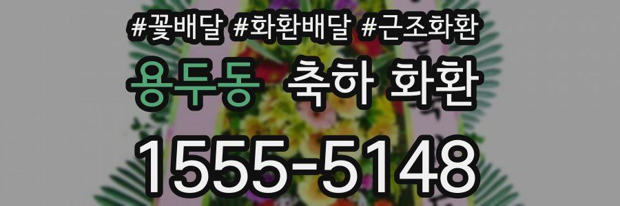 용두동 축하 화환