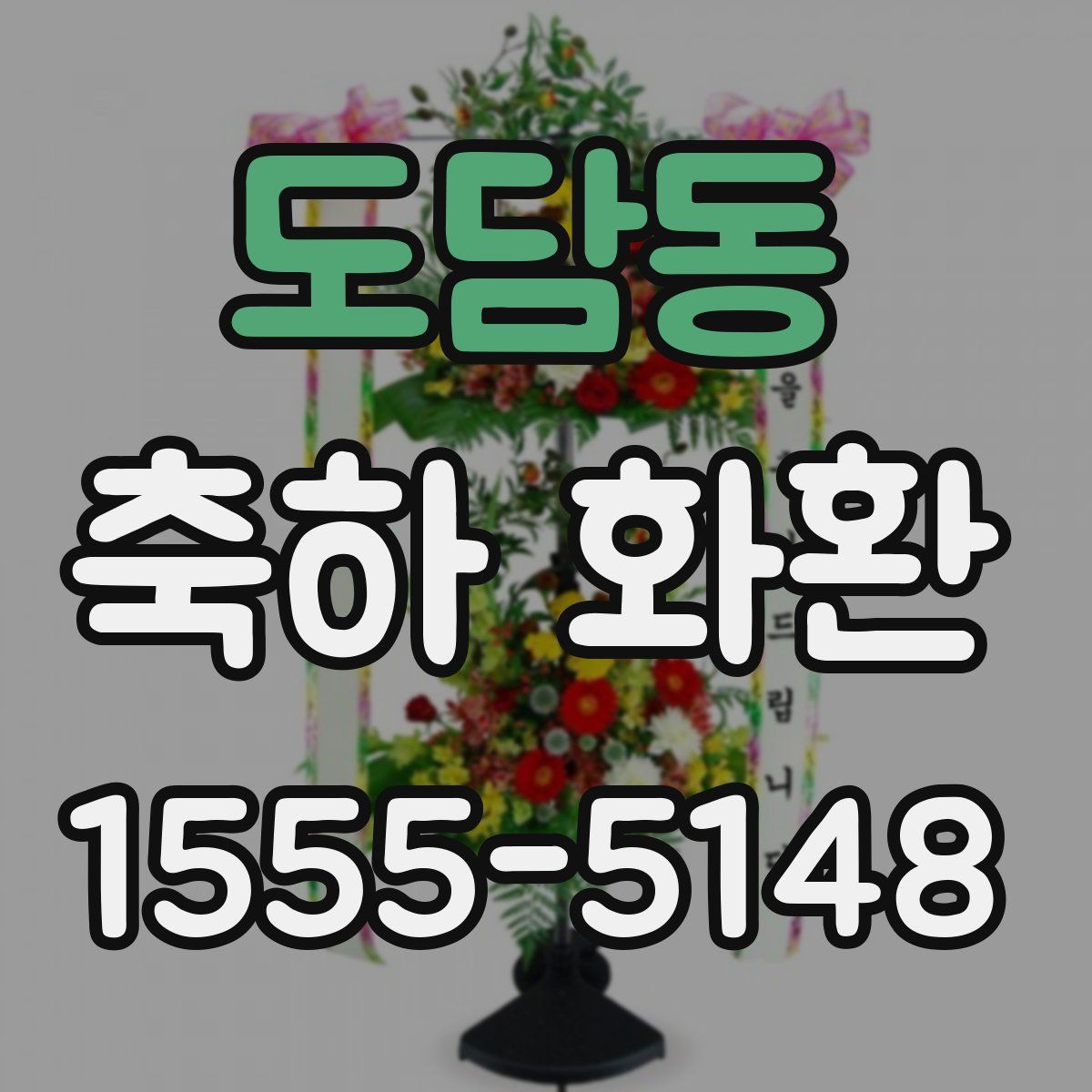 도담동 축하 화환