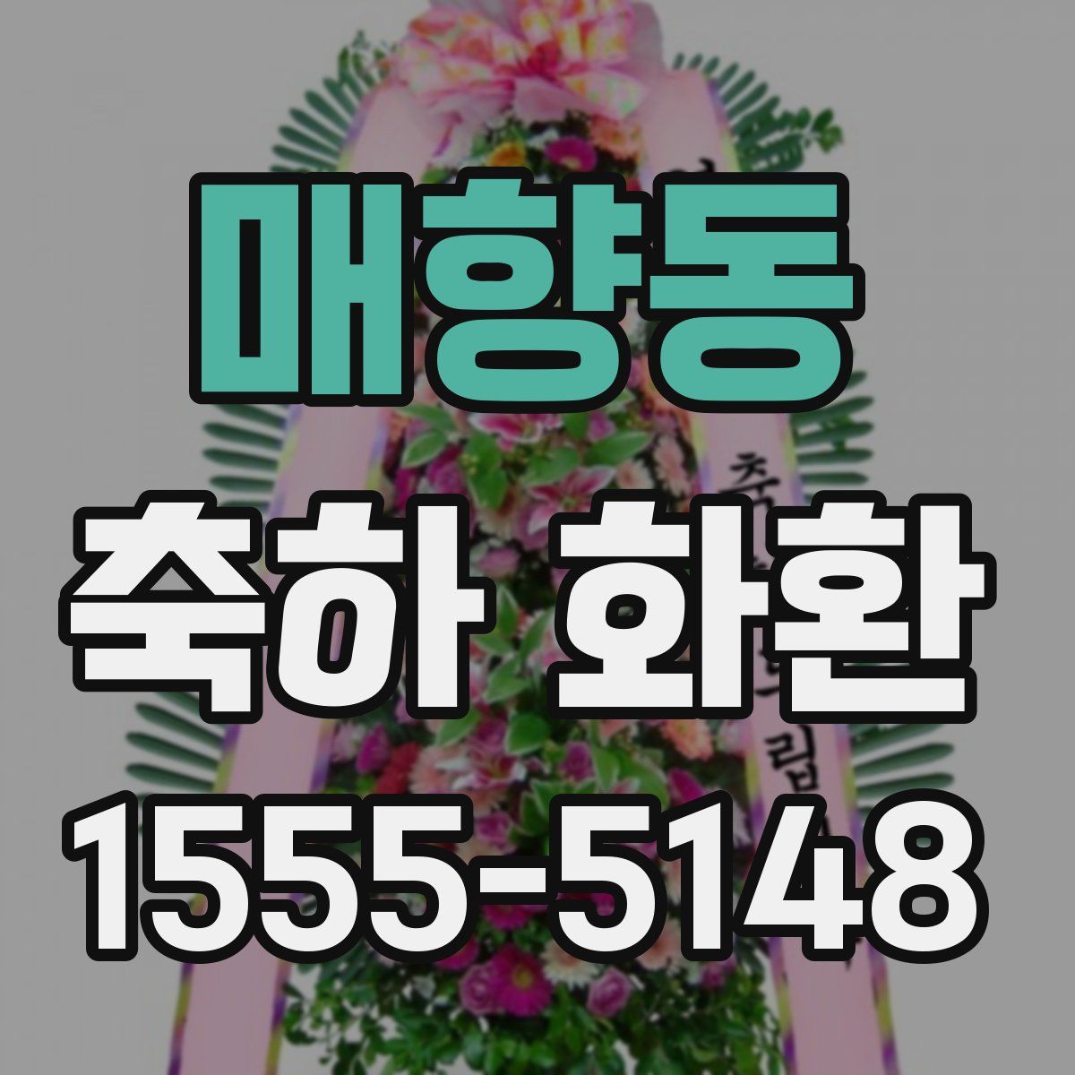 매향동 축하 화환