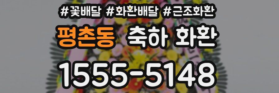평촌동 축하 화환