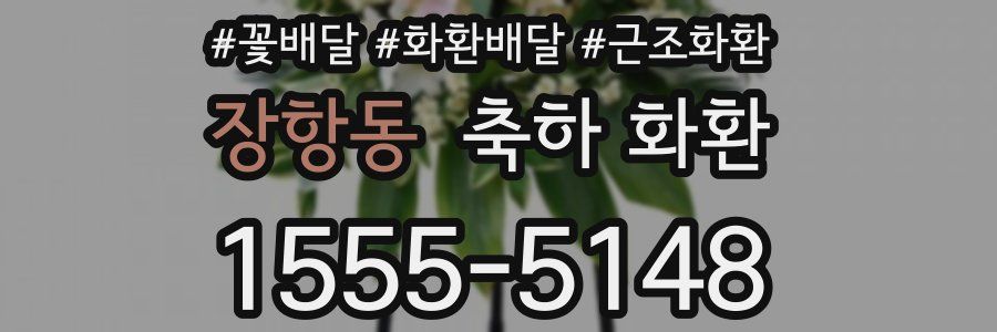 장항동 축하 화환