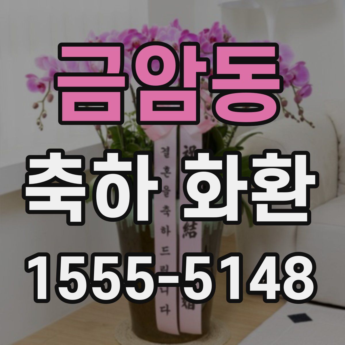 금암동 축하 화환