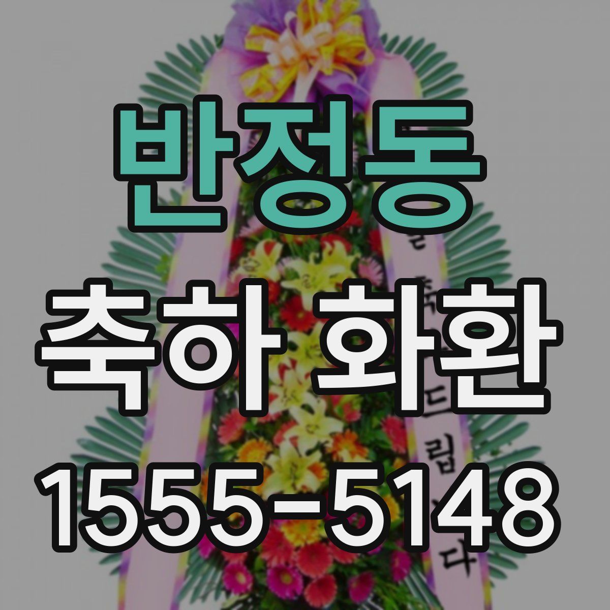 반정동 축하 화환