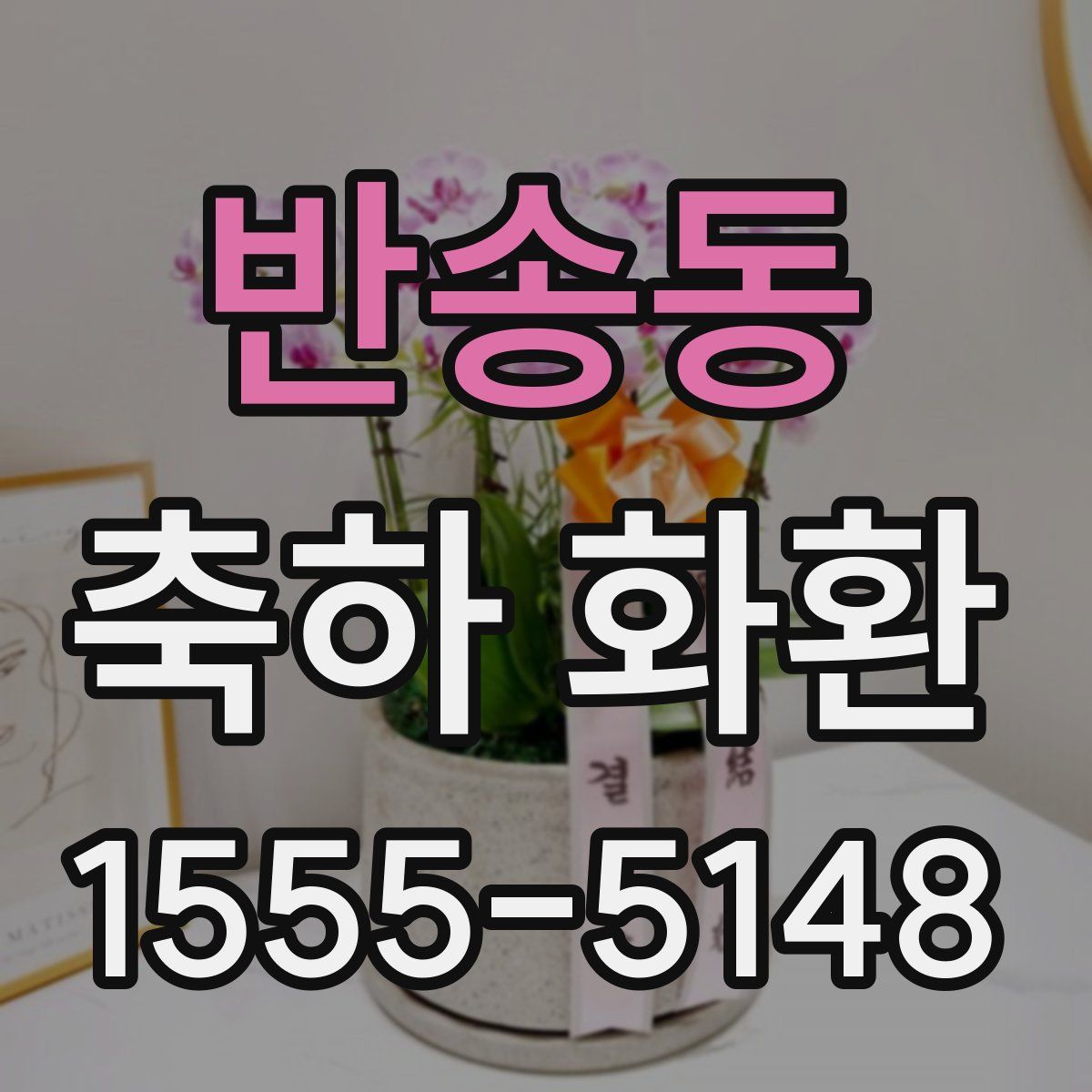 반송동 축하 화환