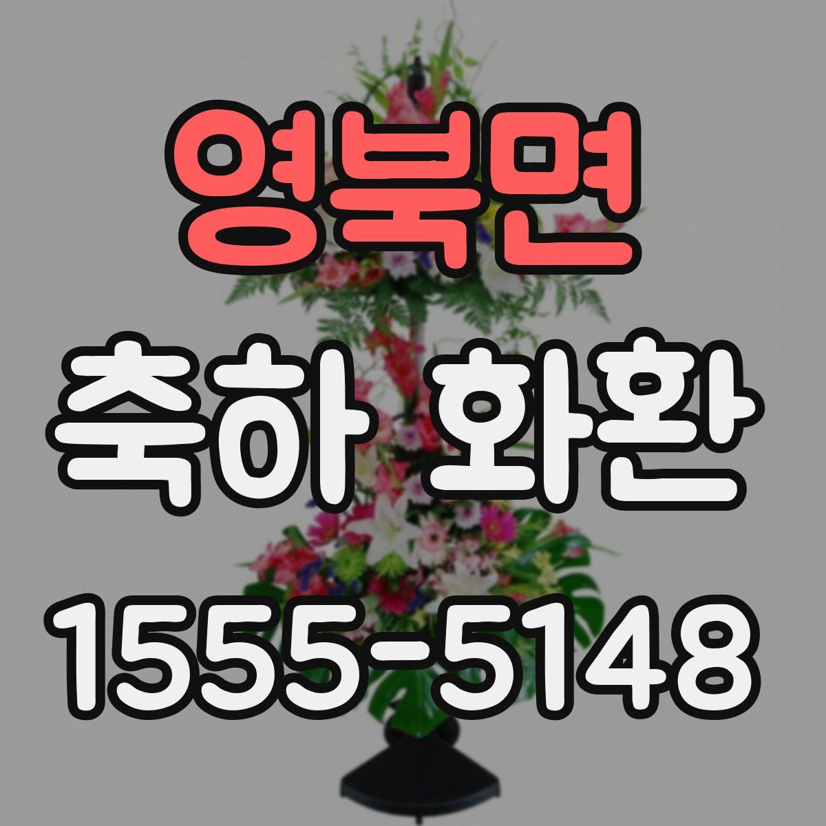 영북면 축하 화환