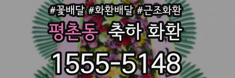 평촌동 축하 화환
