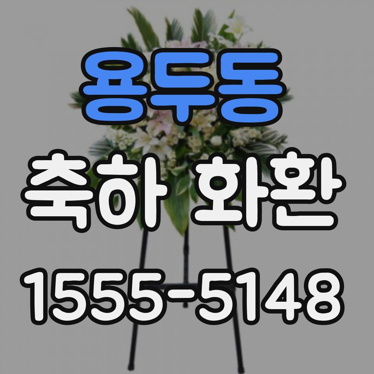 용두동 축하 화환