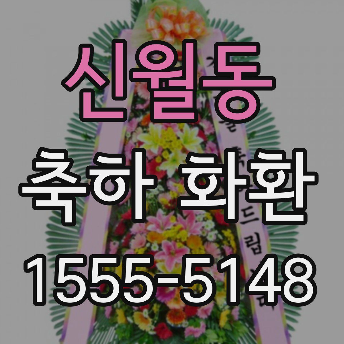 신월동 축하 화환