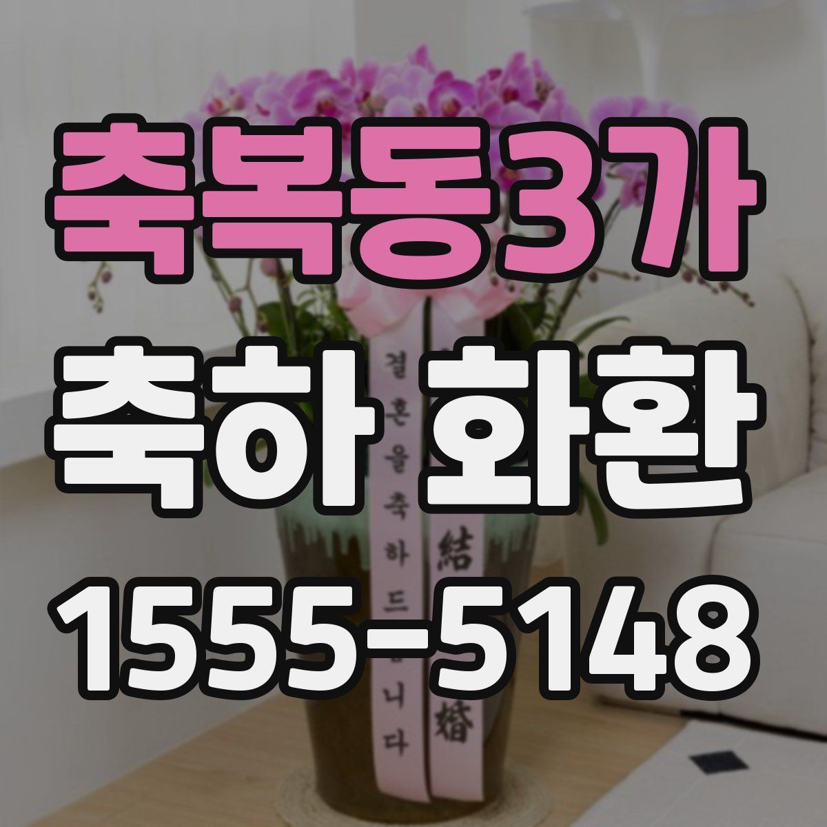 축복동3가 축하 화환
