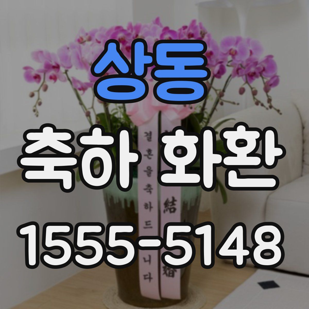 상동 축하 화환