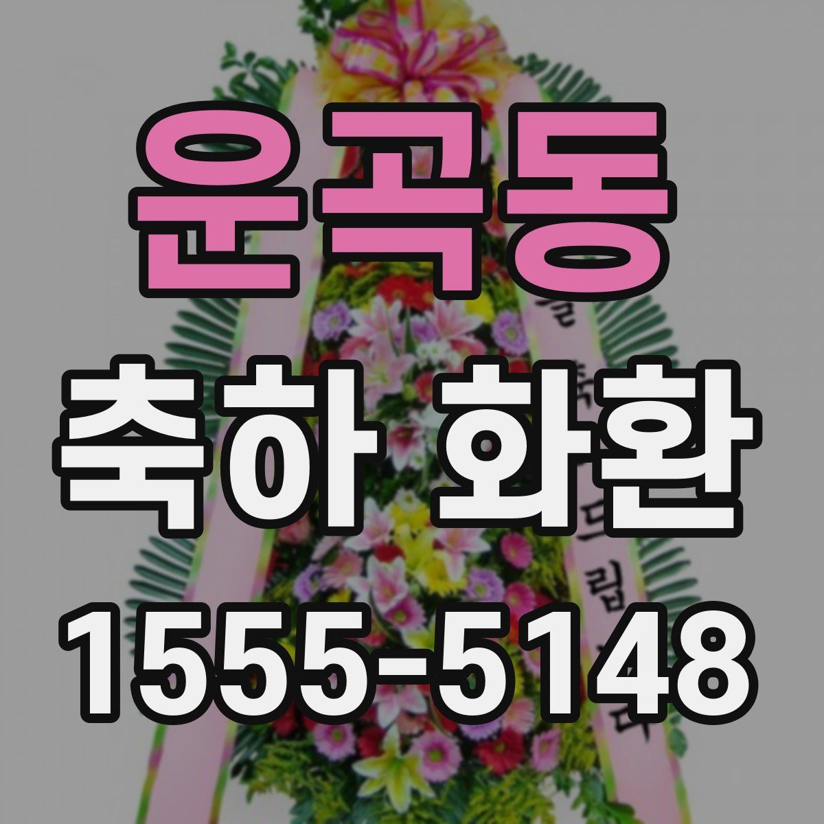 운곡동 축하 화환