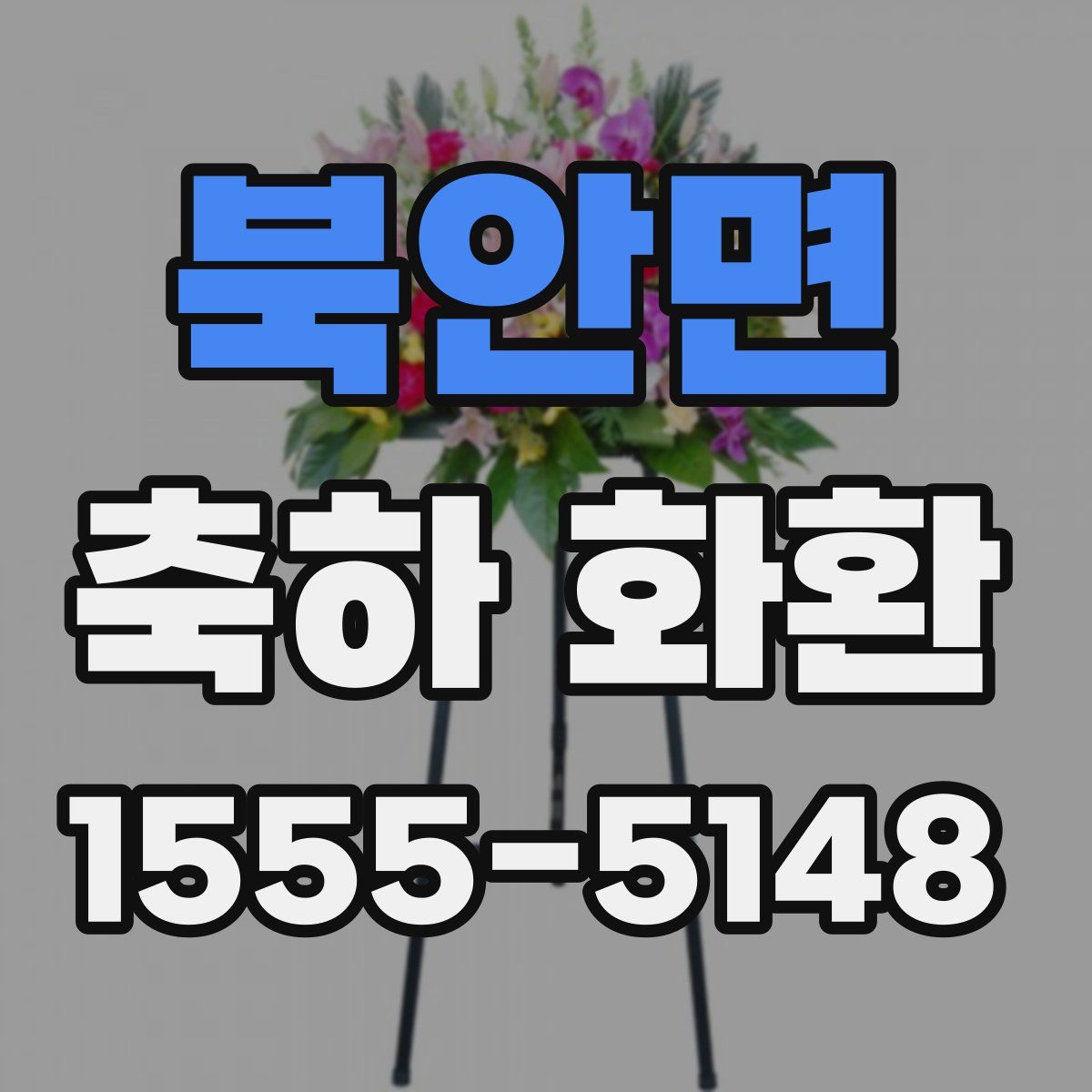북안면 축하 화환