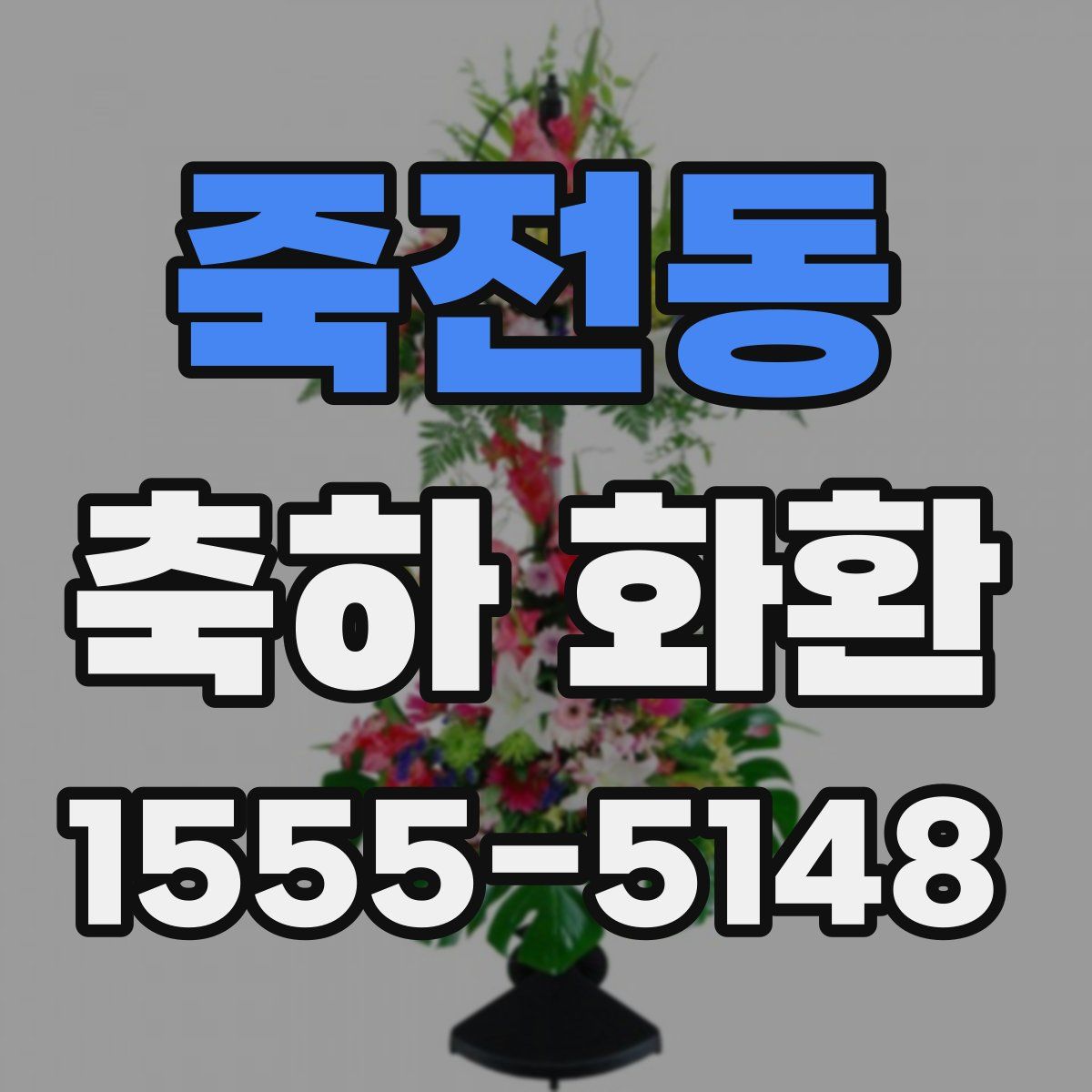 죽전동 축하 화환