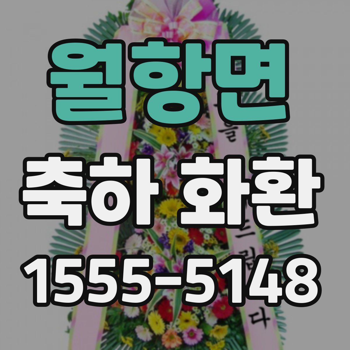 월항면 축하 화환