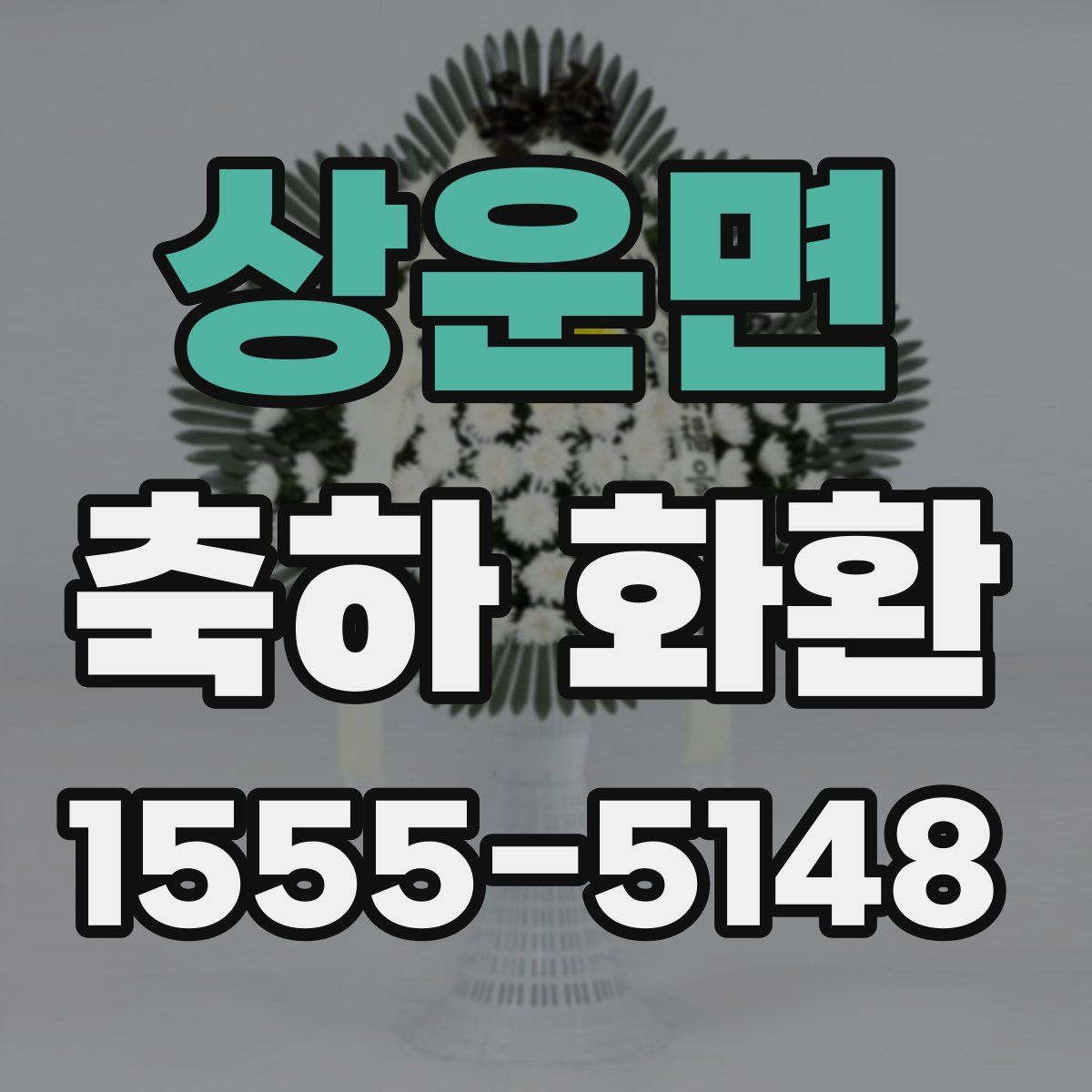 상운면 축하 화환