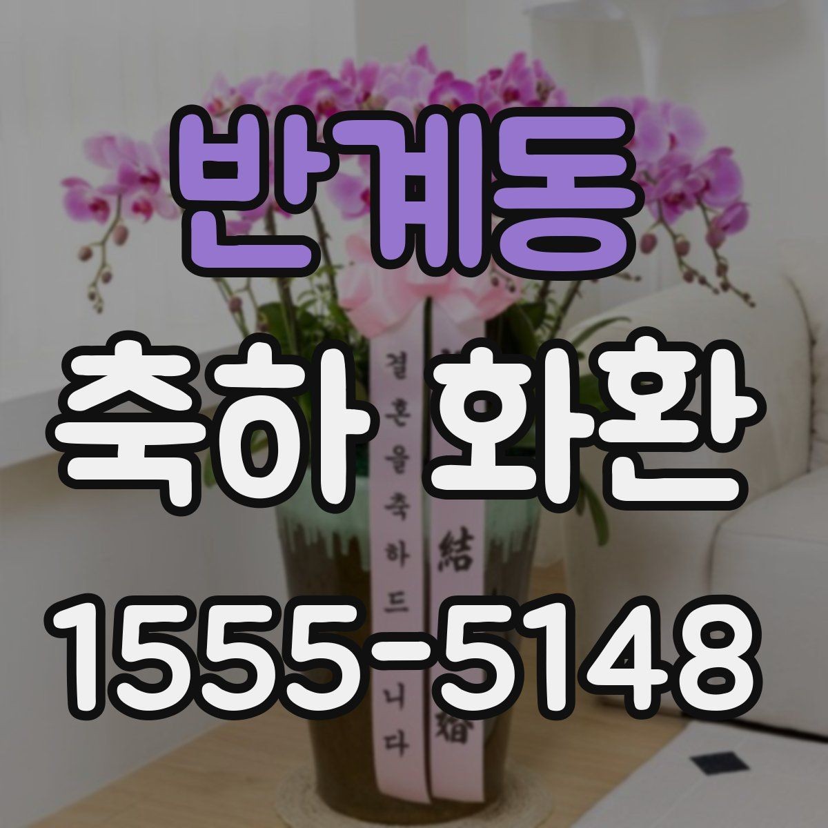 반계동 축하 화환 메시지 작성 시 피해야 할 표현