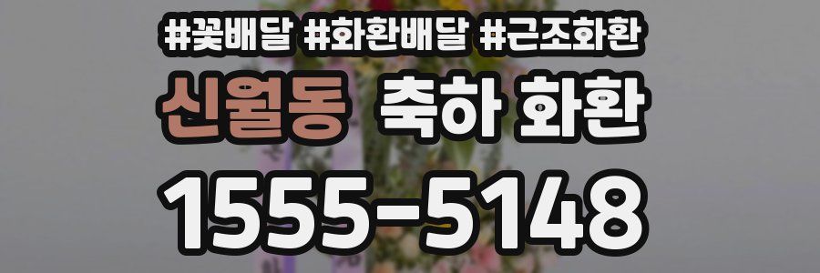 신월동 축하 화환