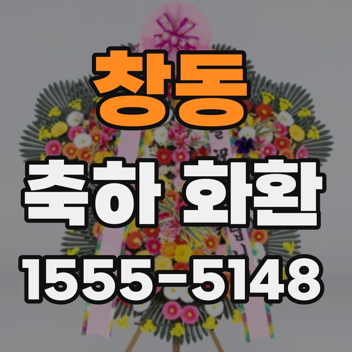 창동 축하 화환