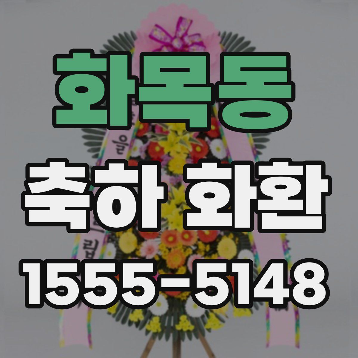 화목동 축하 화환