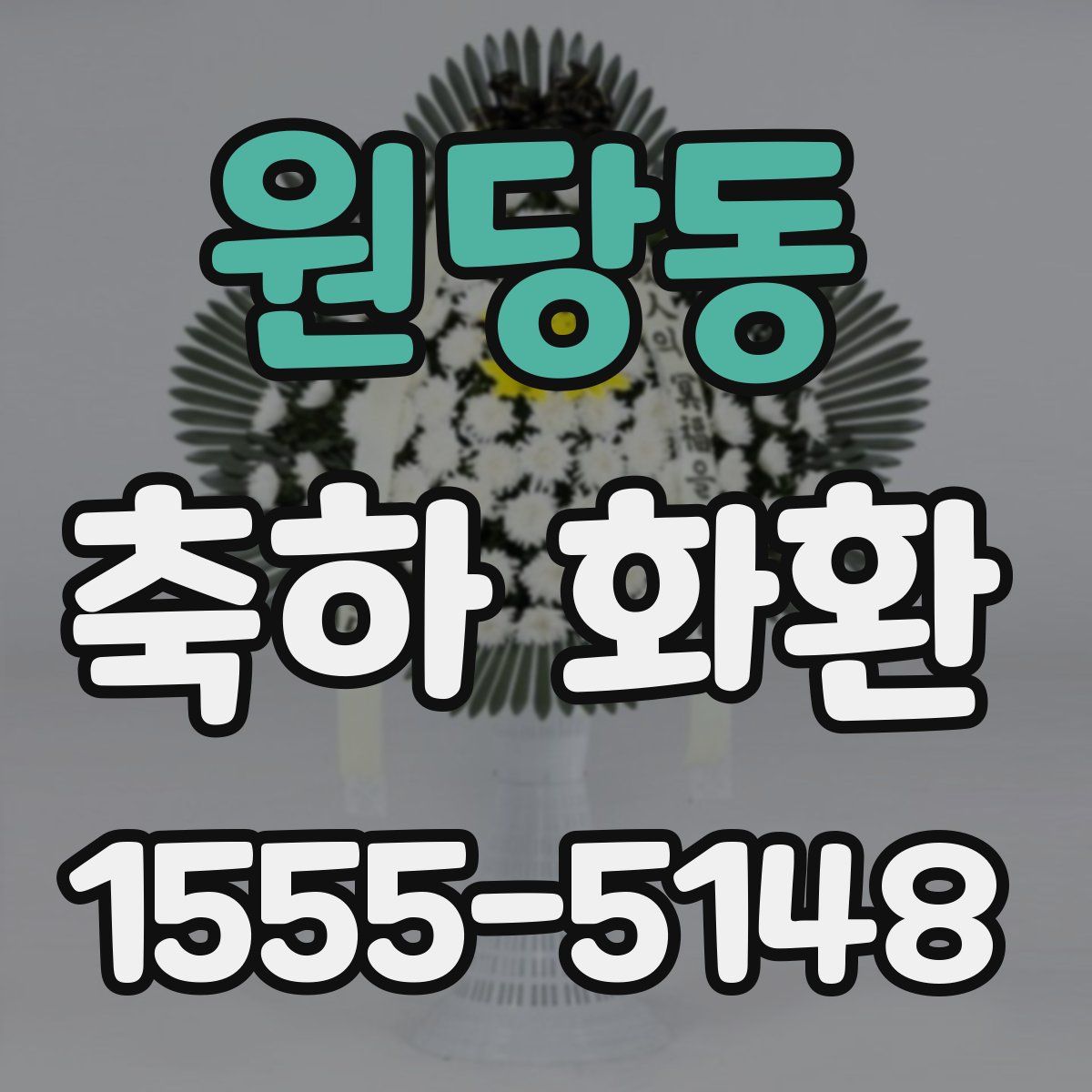 원당동 축하 화환