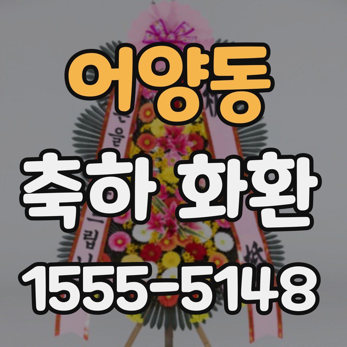어양동 축하 화환