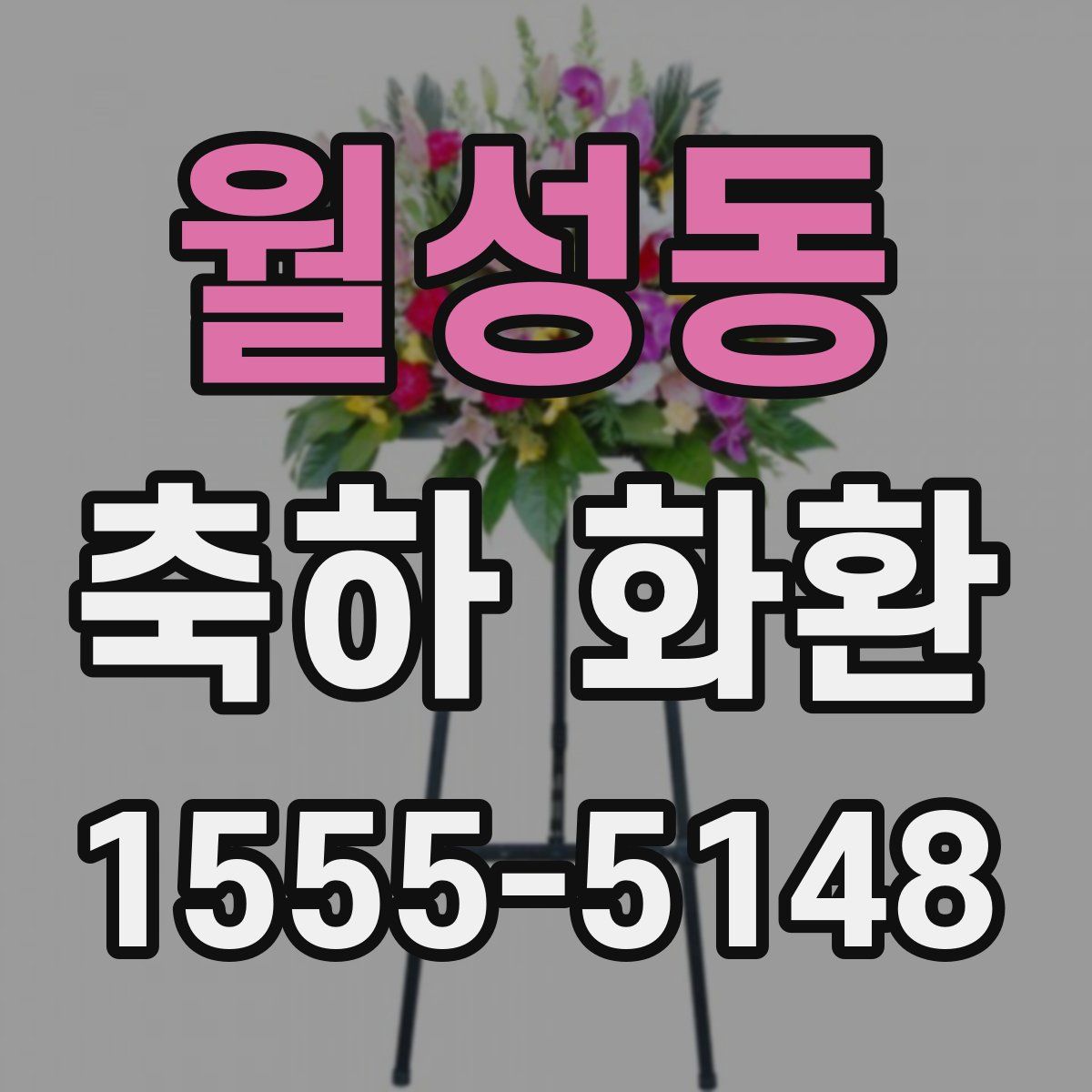 월성동 축하 화환