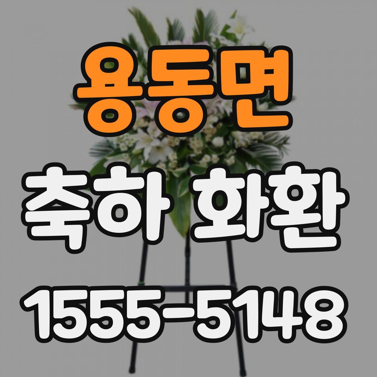 용동면 축하 화환