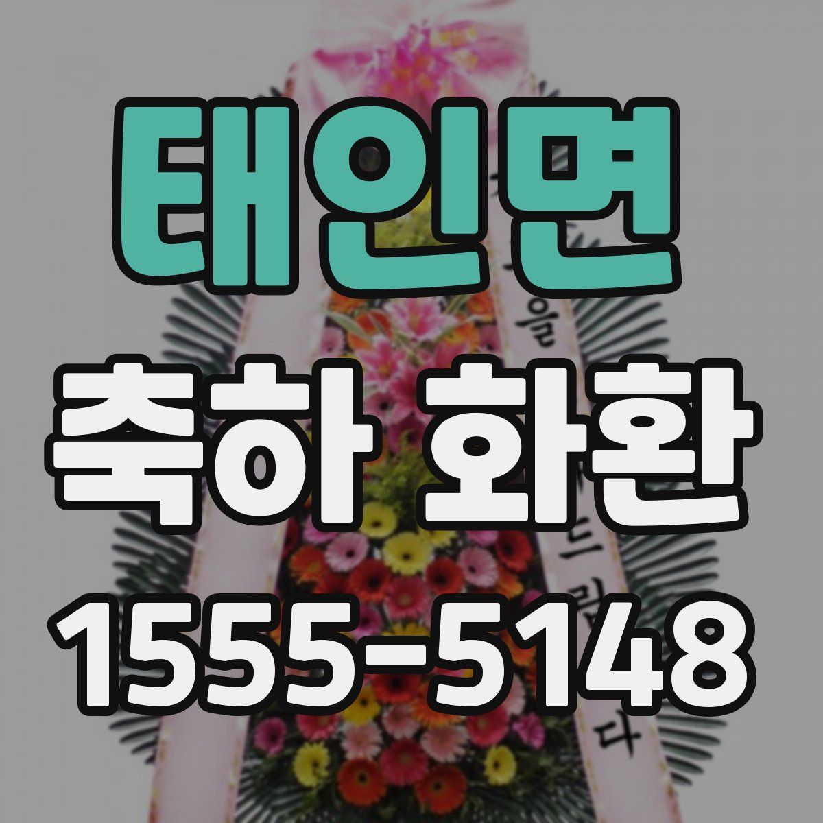 태인면 축하 화환