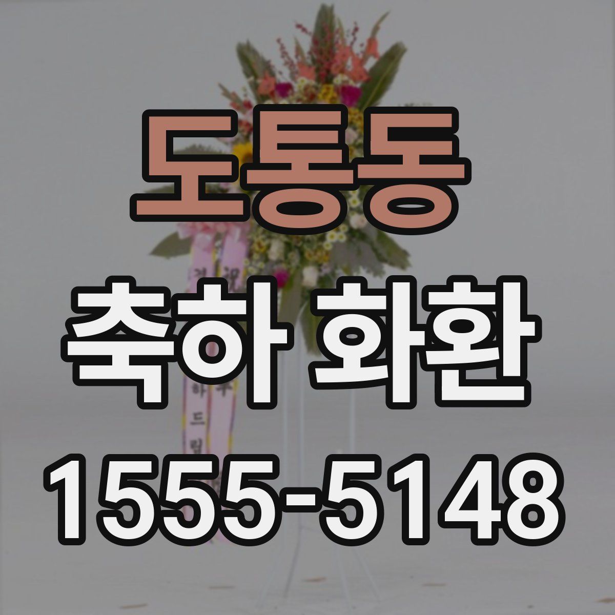 도통동 축하 화환
