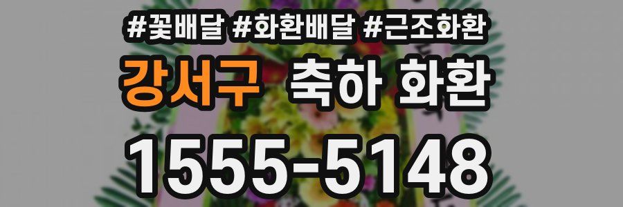 강서구 축하 화환