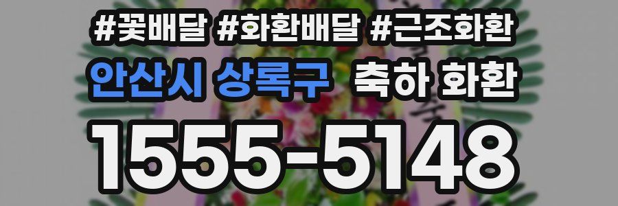 안산시 상록구 축하 화환