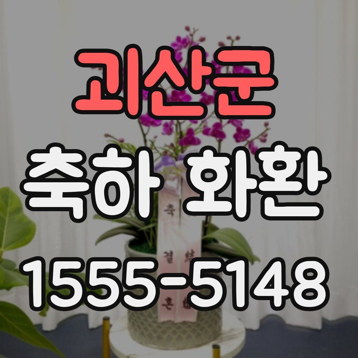 괴산군 축하 화환 주문 전 비교해야 할 핵심 포인트