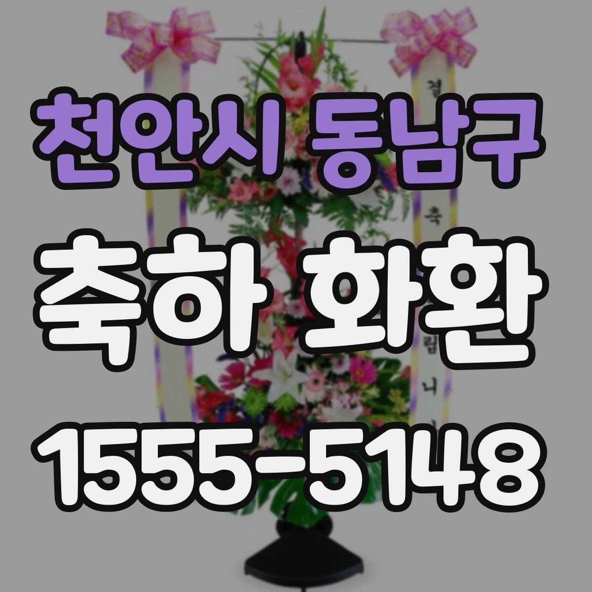 천안시 동남구 축하 화환