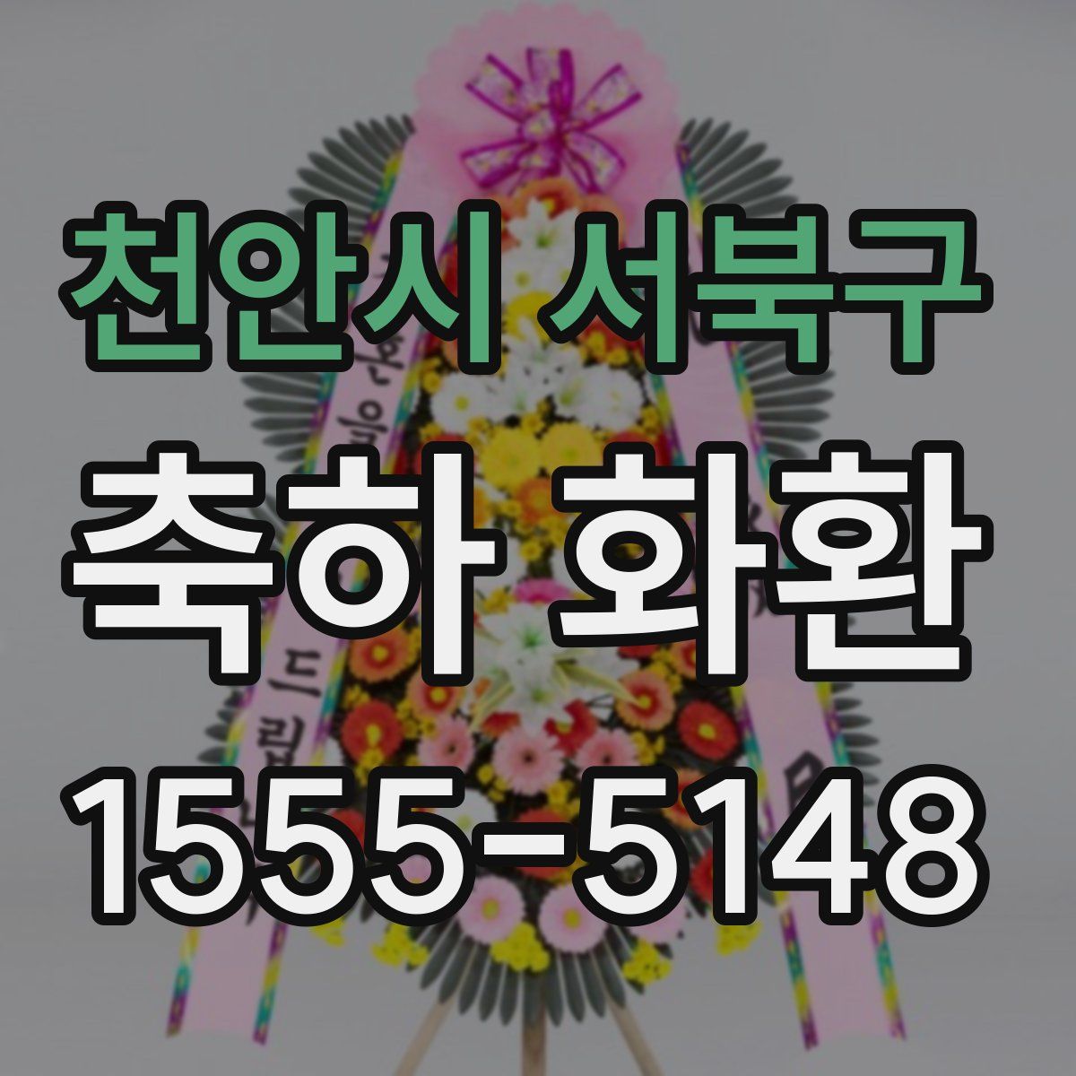 천안시 서북구 축하 화환
