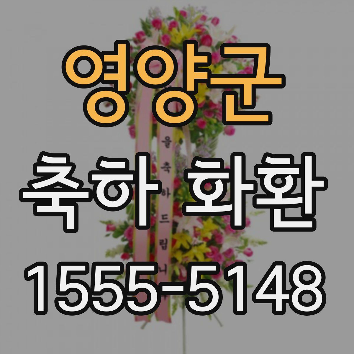영양군 축하 화환