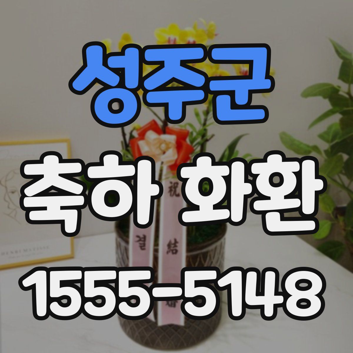 성주군 축하 화환