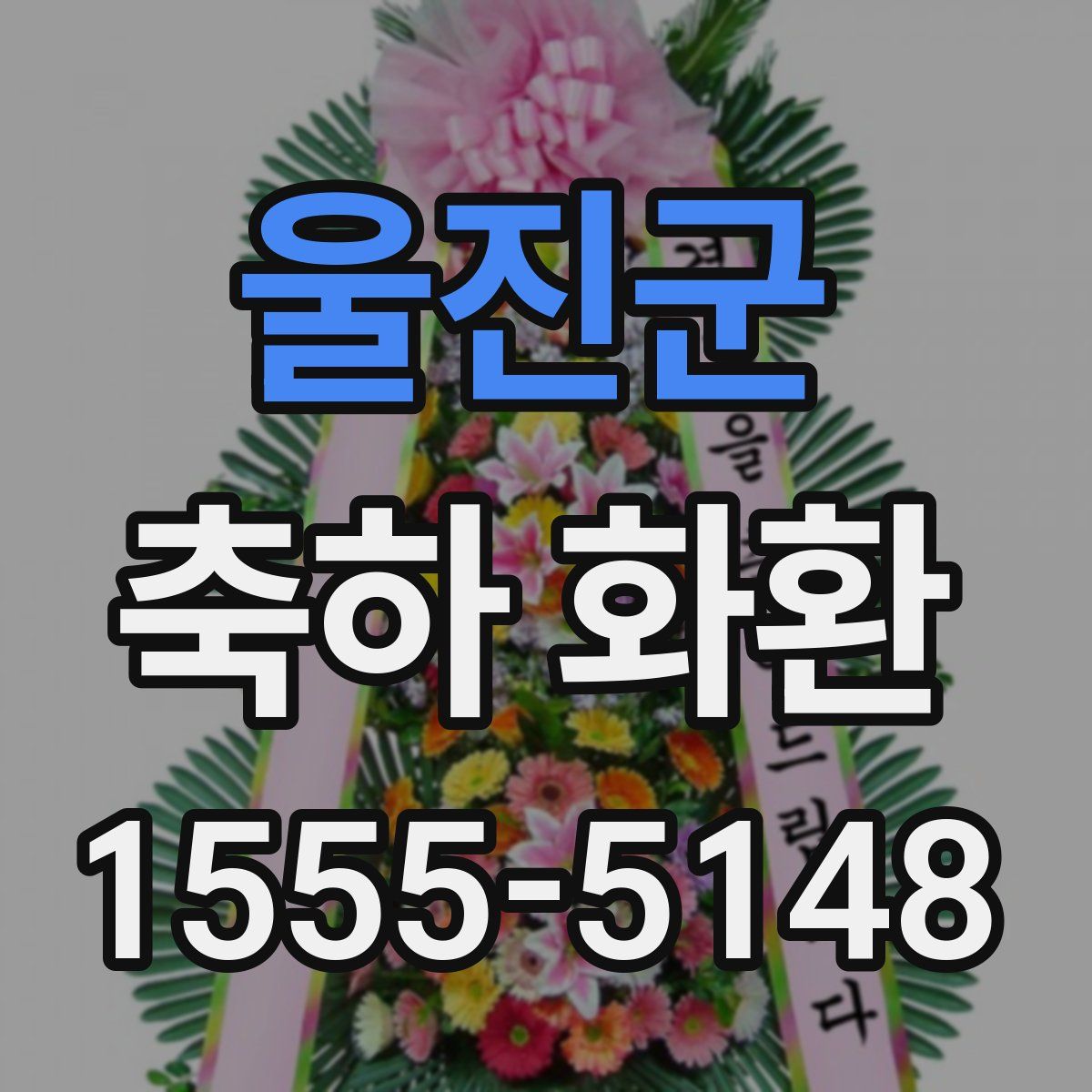 울진군 축하 화환