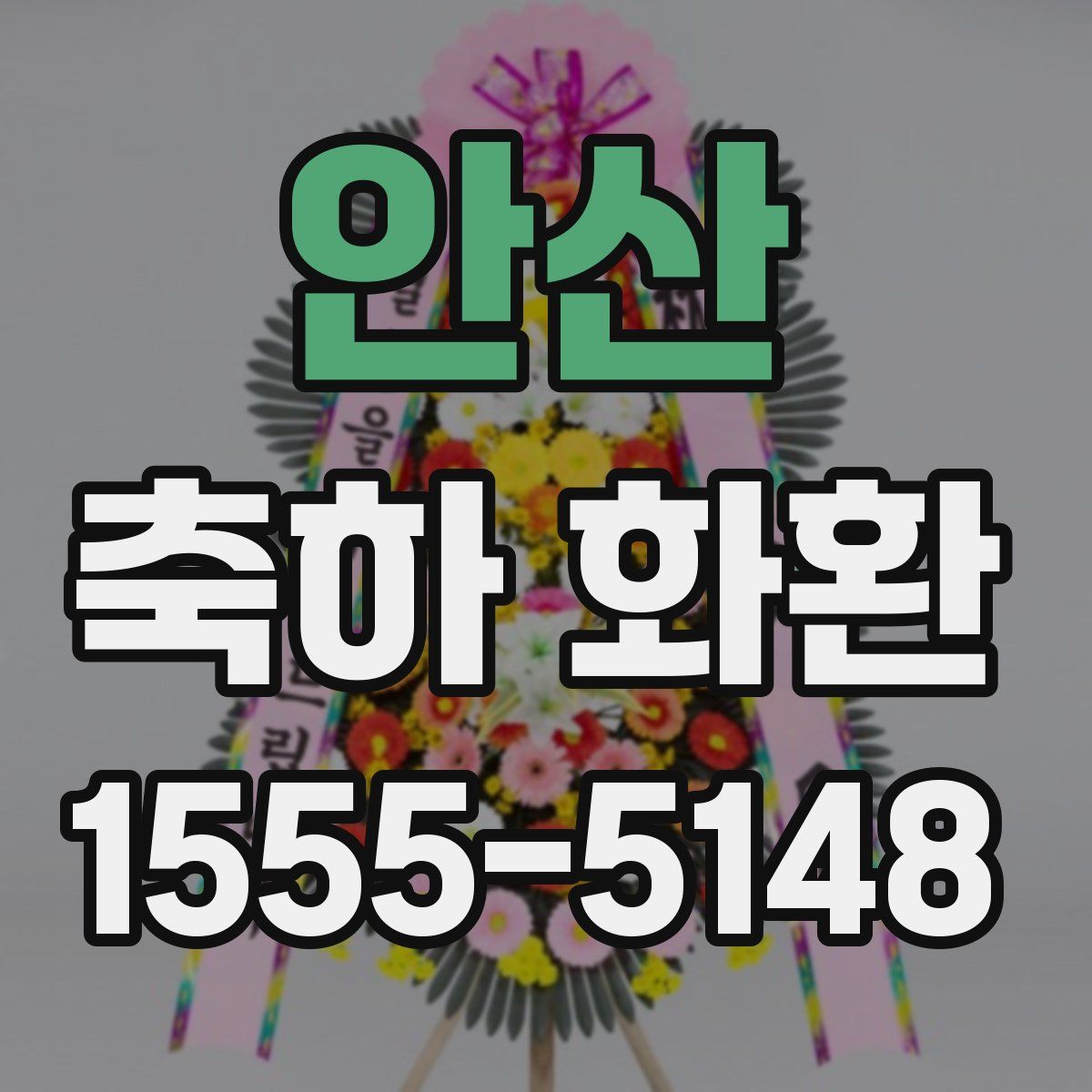 안산 축하 화환