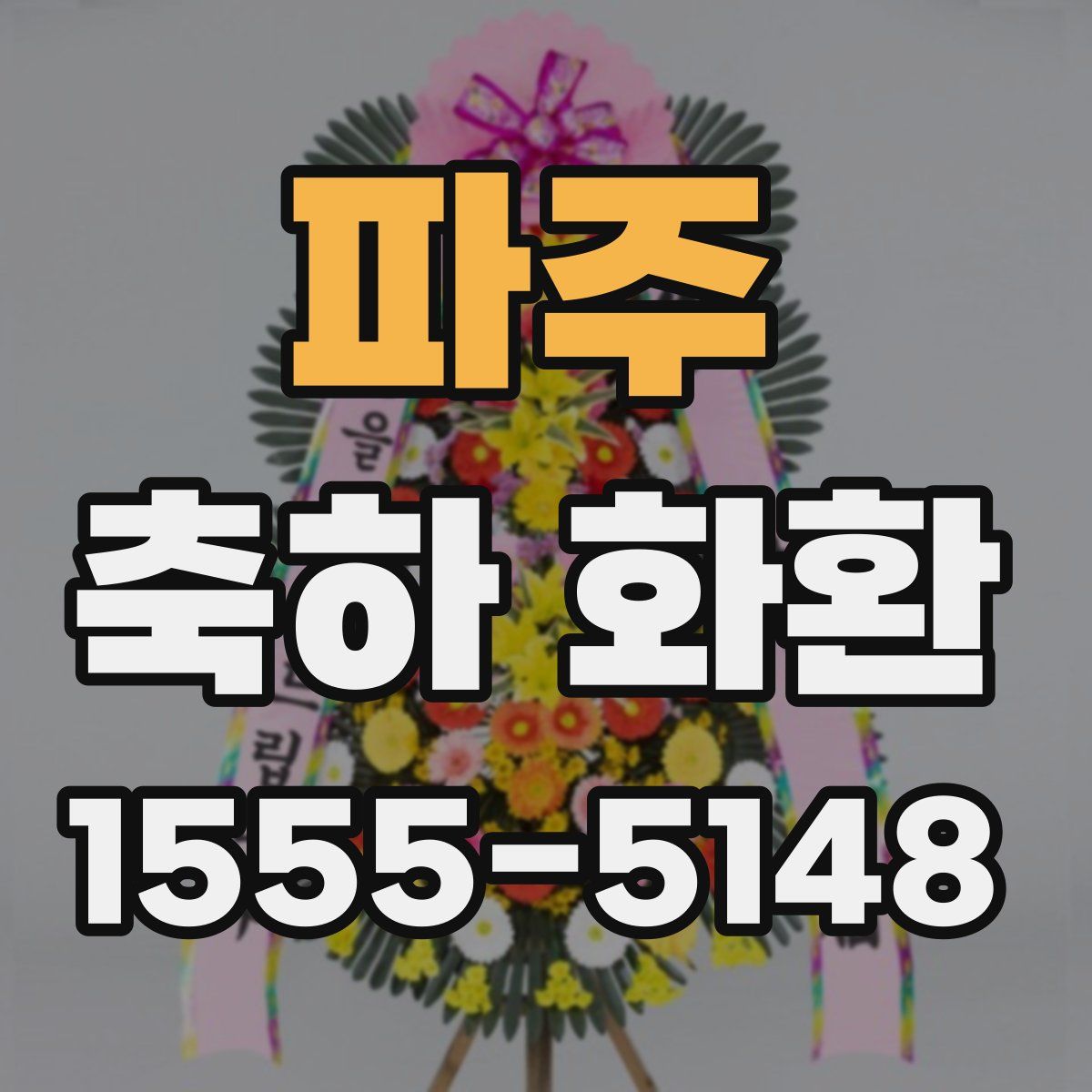파주 축하 화환