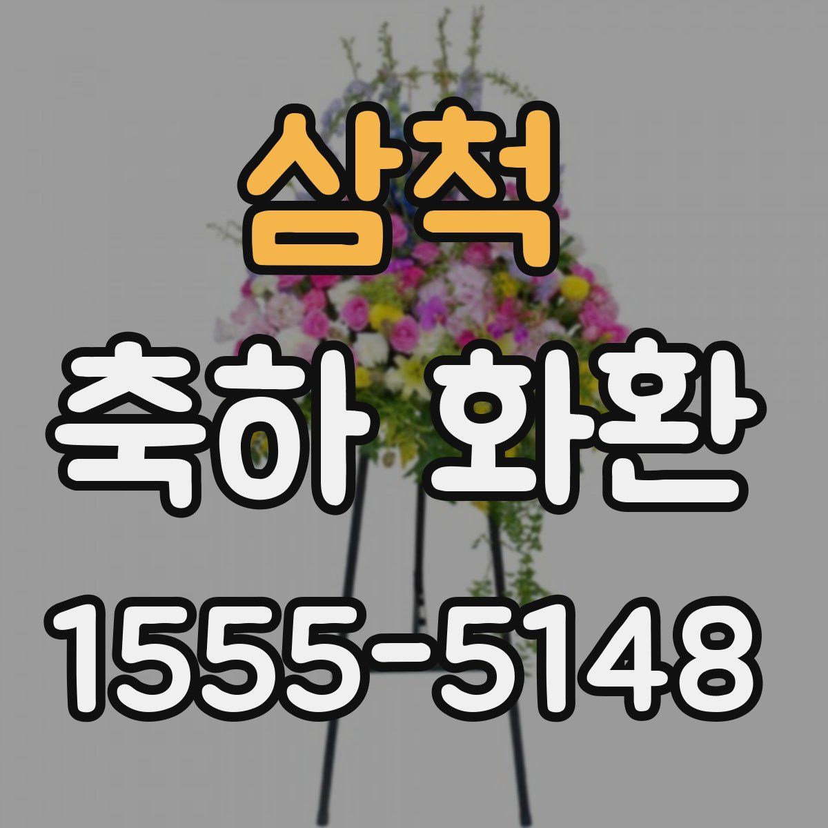 삼척 축하 화환