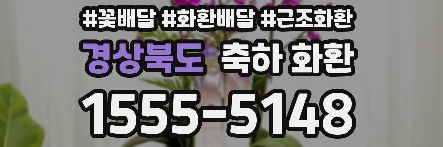 경상북도 축하 화환