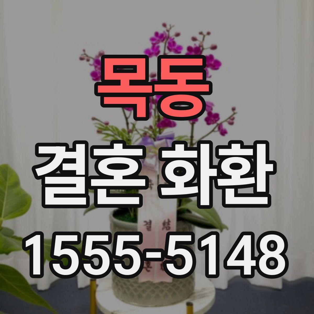 목동 결혼 화환