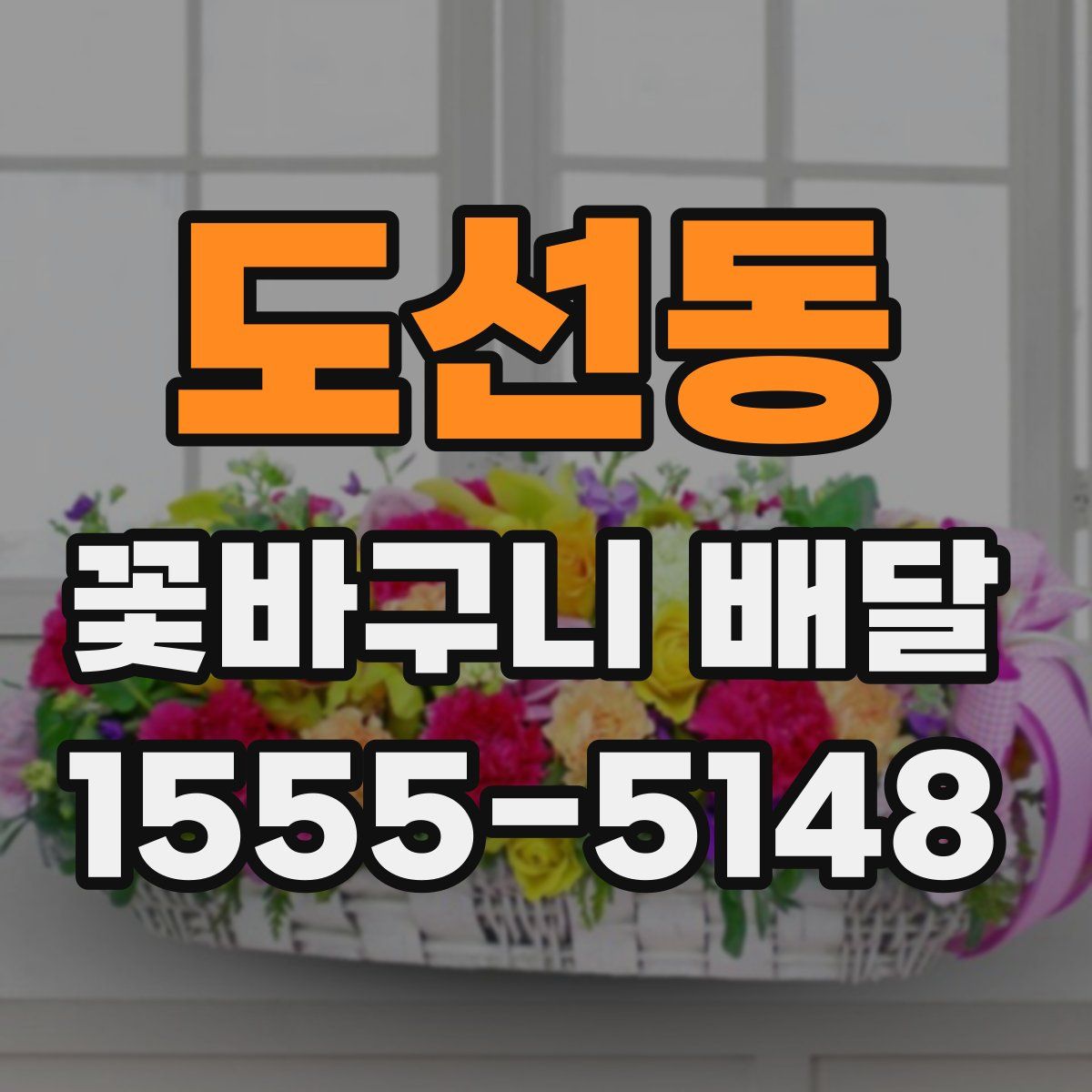 도선동 꽃바구니 배달