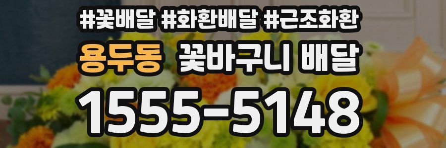용두동 꽃바구니 배달