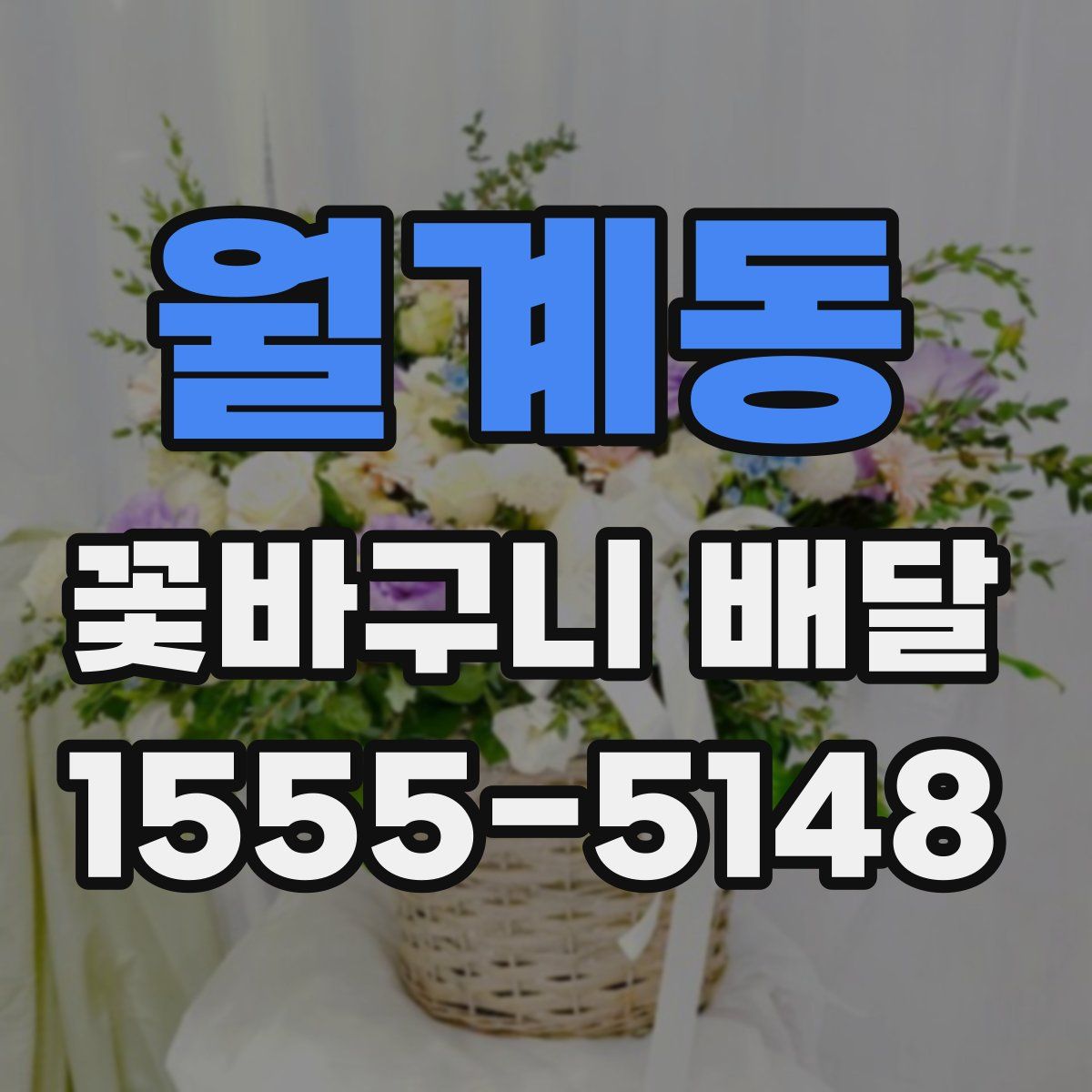 월계동 꽃바구니 배달